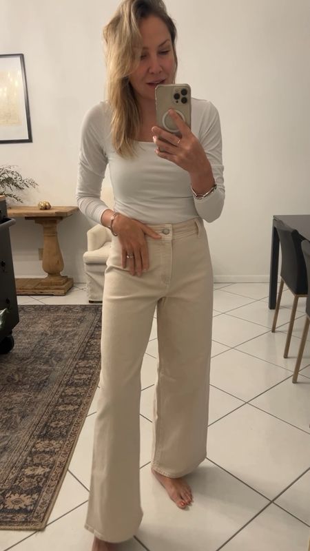 $19 ankle wide leg pants! They’re amazing and what a good price. 

#LTKover40 #LTKSpringSale #LTKstyletip