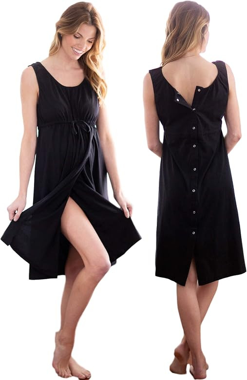 Baby Be Mine 3 in 1 Labor/Delivery/Nursing Hospital Gown Maternity, Hospital Bag Must Have | Amazon (US)