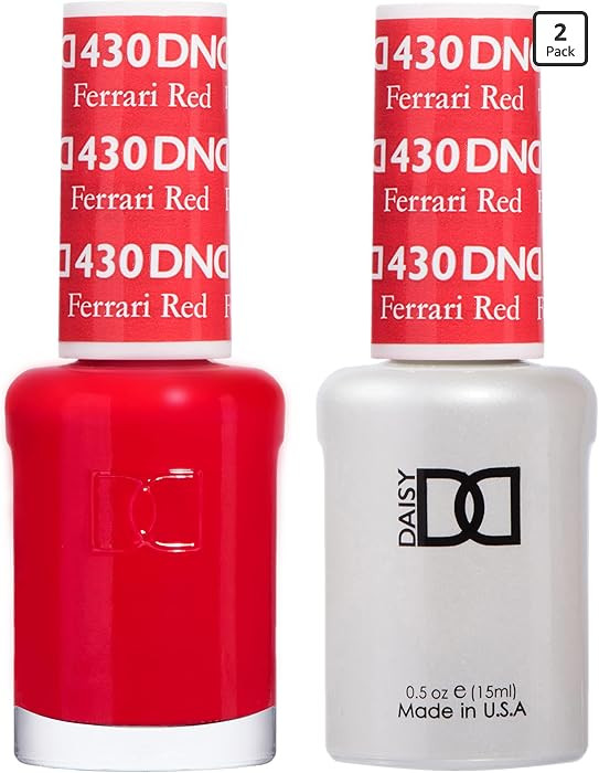 DND Gel Polish Set, Red Collection, UV/LED GelPolish and Air Dry Nail Lacquer, Matching Chip-Free... | Amazon (US)