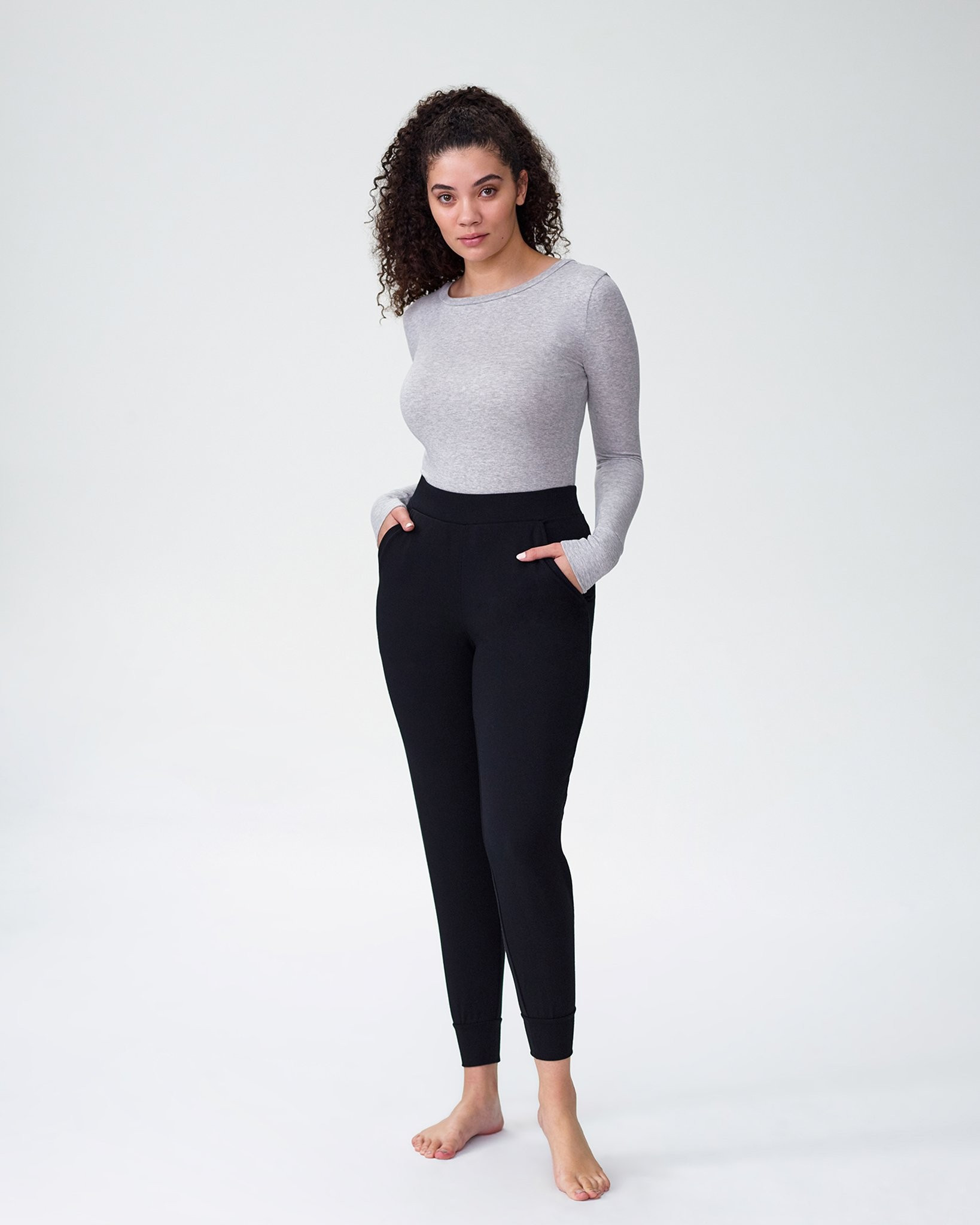 Hathaway Jersey Jogger - Black | Universal Standard