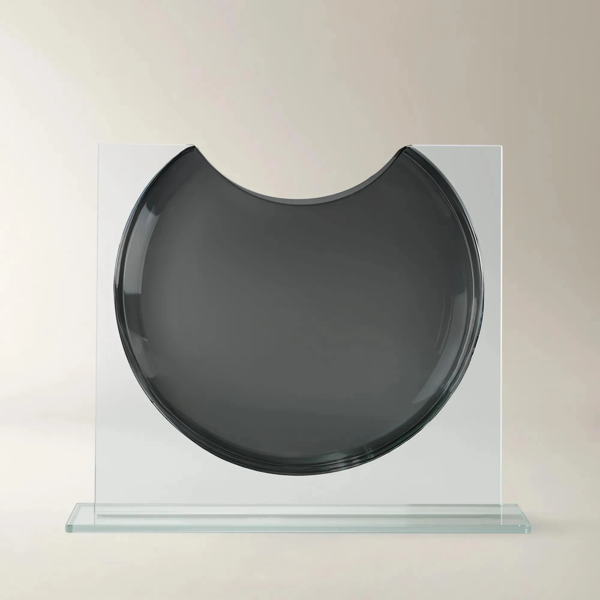 Ellipse Vase - Charcoal | Z Gallerie