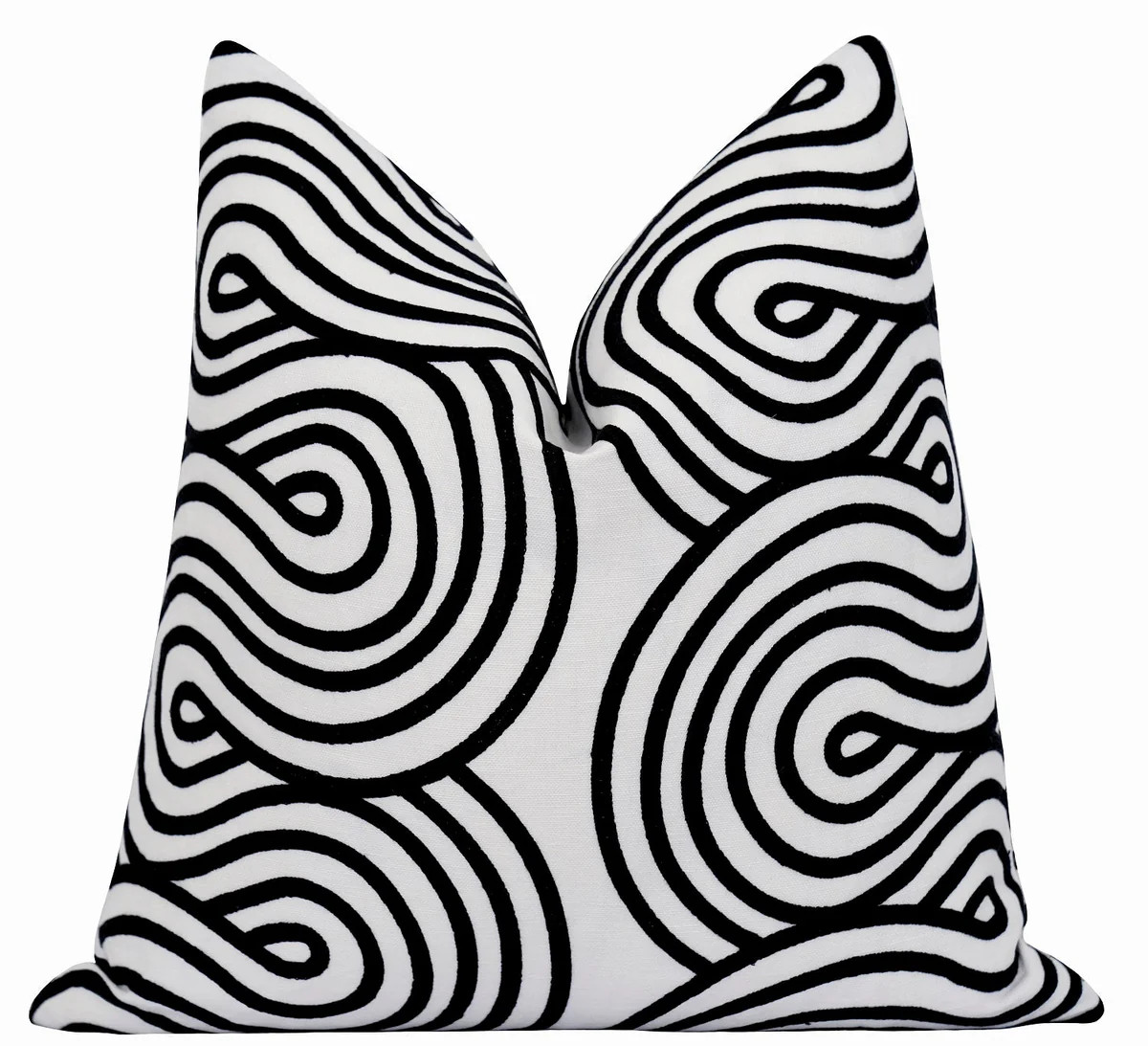 Giraldi Black Throw Pillow | Land of Pillows