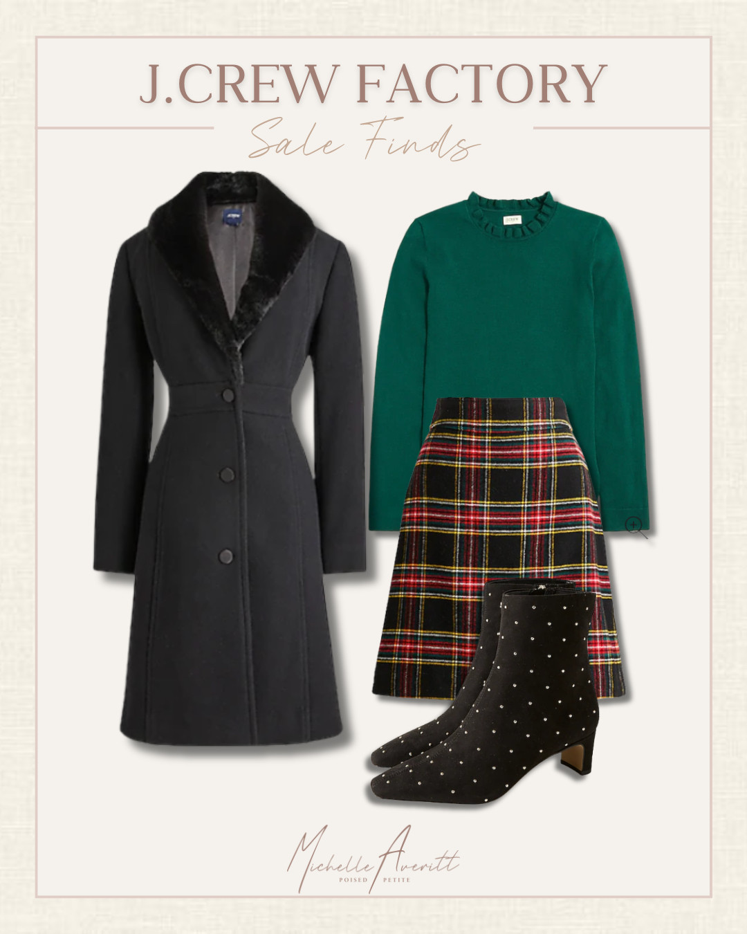 These J.Crew Factory finds are proof that timeless style doesn’t have to come with designer-level prices. Classic fits, great fabrics, and pieces you’ll actually wear on repeat.


petite fashion, petite style, winter ootd, sale finds, winter style, fashion over 40 

 #LTKootd #LTKSaleAlert #LTKPetite