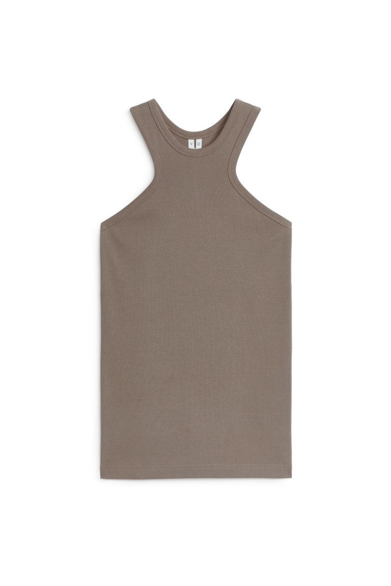 Ribbed Racer Tank | H&M (UK, MY, IN, SG, PH, TW, HK)