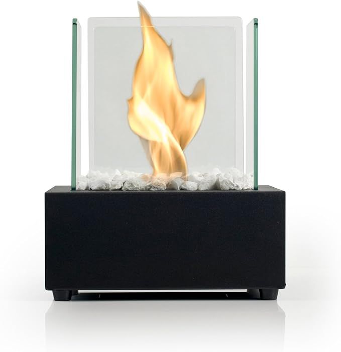 Bio Fires - Glass Cube II Black Bio Ethanol Burner | Amazon (UK)