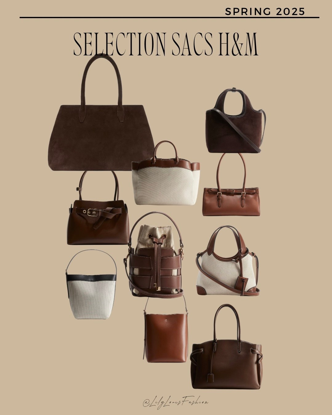 Une jolie sélection de sacs pour le printemps 

#LTKeurope #LTKfrance