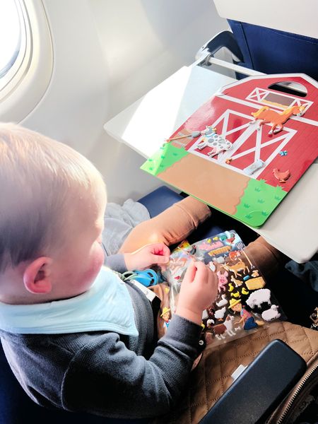 These reusable sticker books keep my toddler so busy on flights! The stickers can stick to anything & come right off! 

#LTKunder50 #LTKkids #LTKtravel