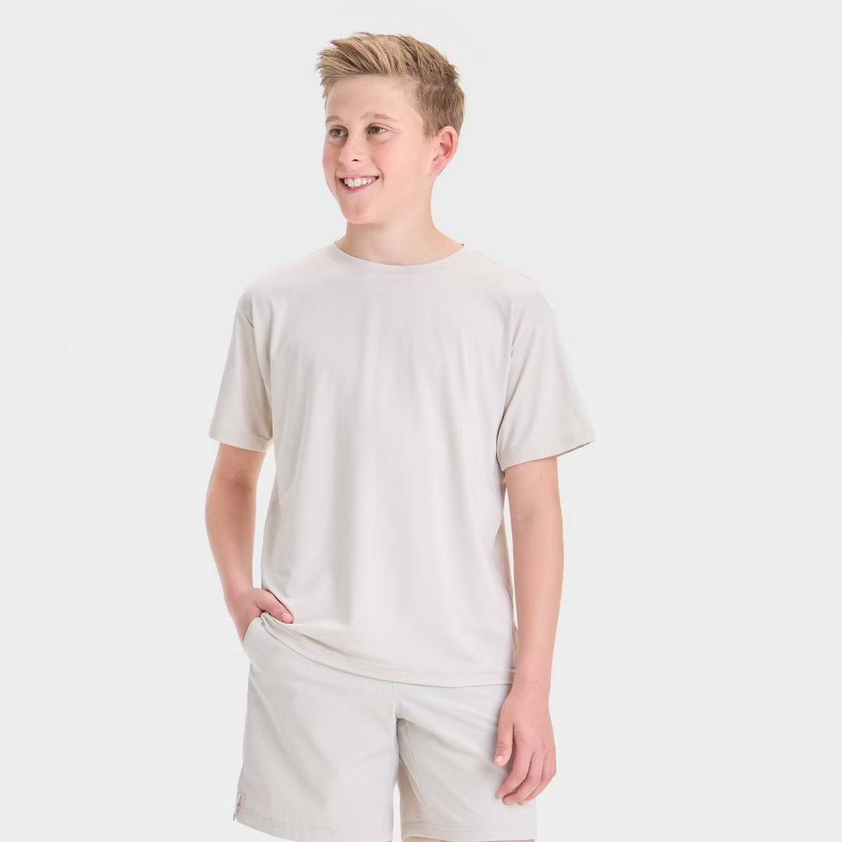 Boys' Short Sleeve Active T-Shirt - All In Motion™ | Target