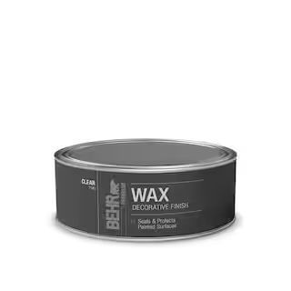 BEHR PREMIUM 8 oz. Clear Interior Chalk Decorative Wax 714016 | The Home Depot