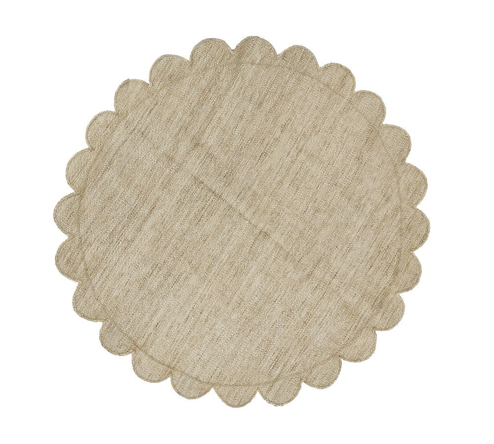 Pure Salt Parikia Handwoven Jute Round Rug | Pottery Barn (US)