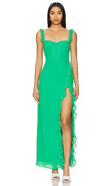 MORE TO COME Lucille Maxi Dress in Green from Revolve.com | Revolve Clothing (Global)