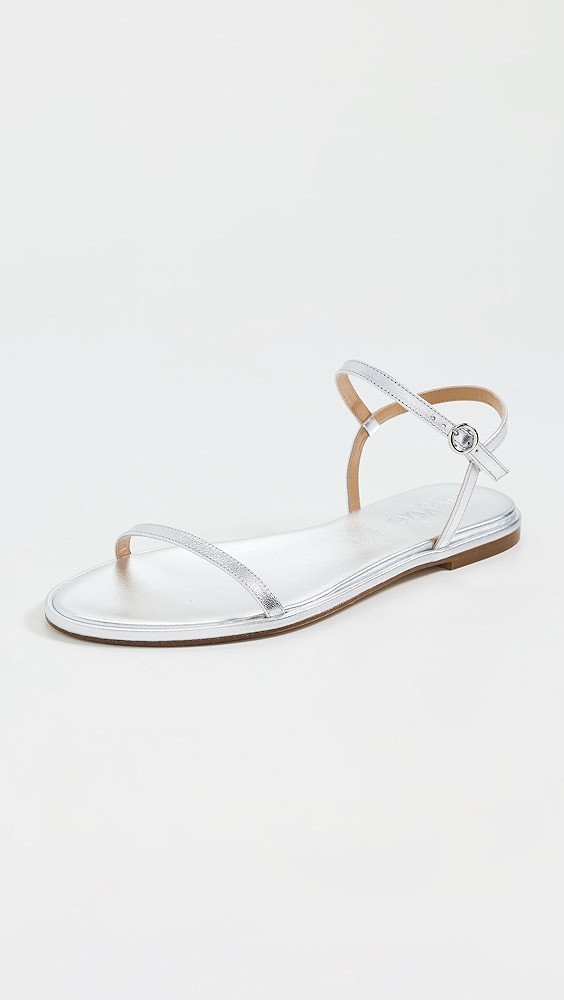 AEYDE Nettie Laminated Nappa Leather Sandals | Shopbop | Shopbop