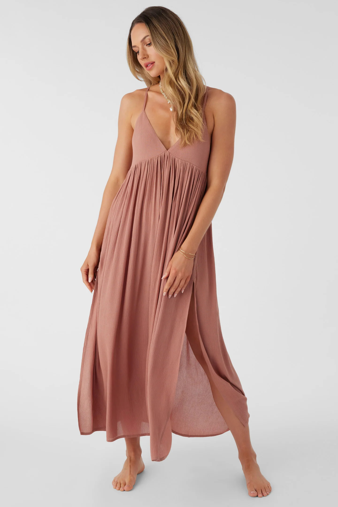 SALTWATER SOLIDS MEL MAXI SWIM COVER-UP | O'Neill