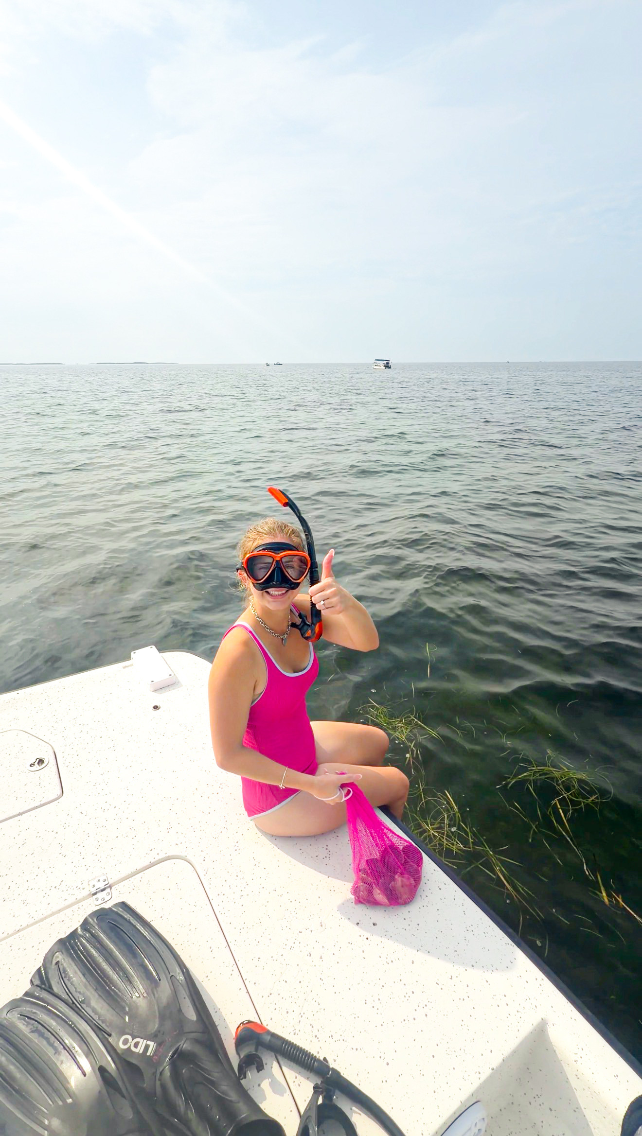 Scalloping in Crystal River 🐚☀️

Crystal River outfit, scalloping outfit, boat day outfit, Florida springs outfit, scalloping Florida, boat outfit, summer outfit, resort wear, vacation outfit, swimsuit cover up, Florida vacation, coastal outfit, boating outfit, women's summer style, travel outfit  

 #LTKootd #LTKSwim #LTKTravel
