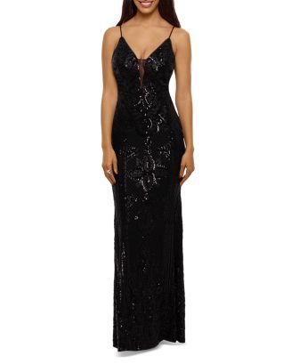 Sequined Long Gown - 100% Exclusive | Bloomingdale's (US)