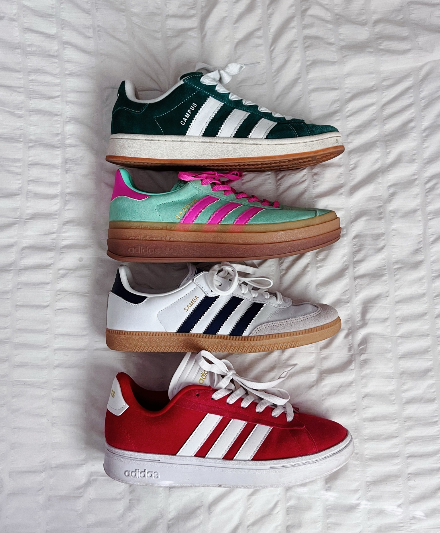 current adidas sneaker favs 🤍