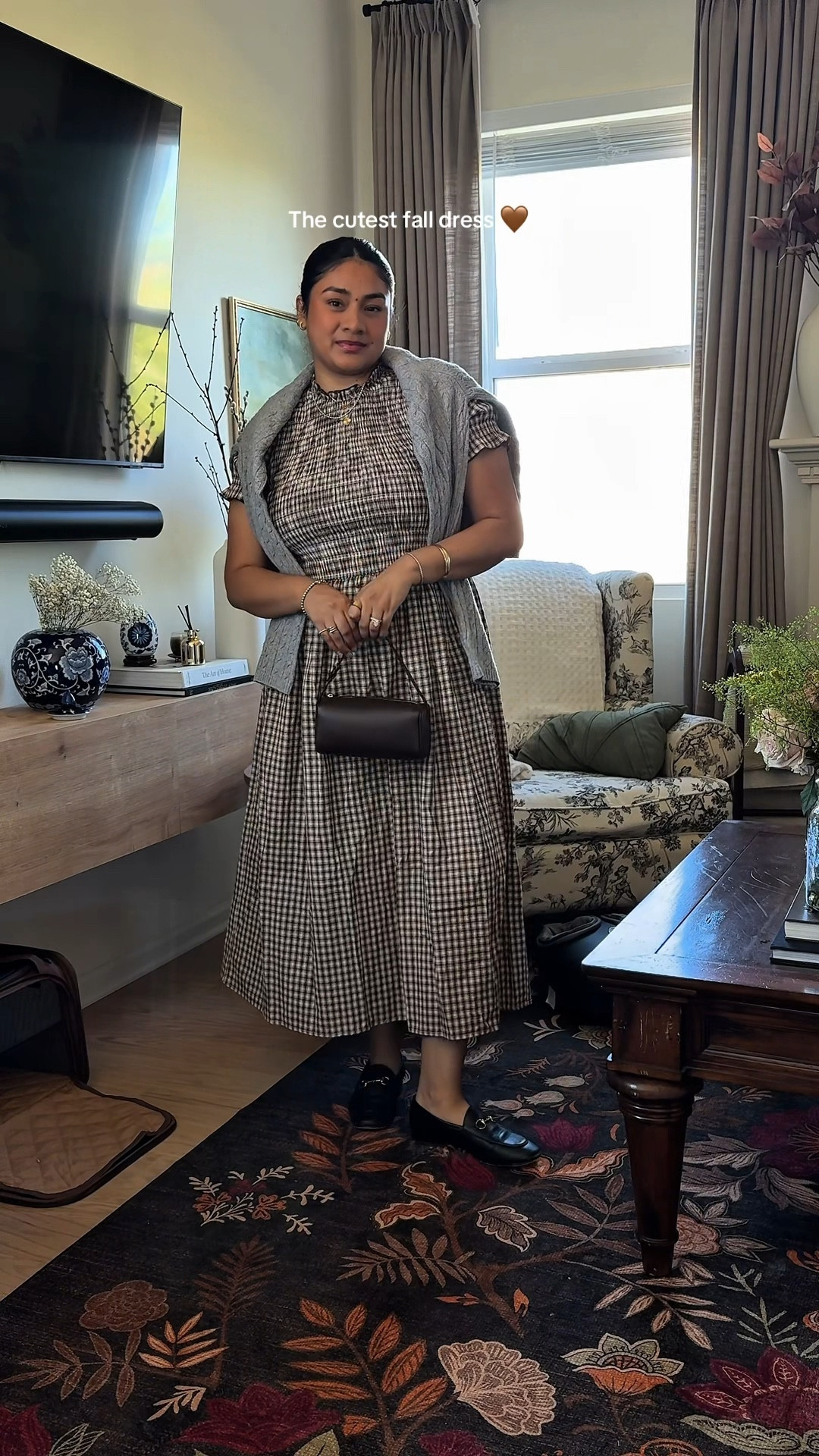 Brown Gingham Midi Dress

#LTKStyleTip #LTKMidsize #LTKHoliday