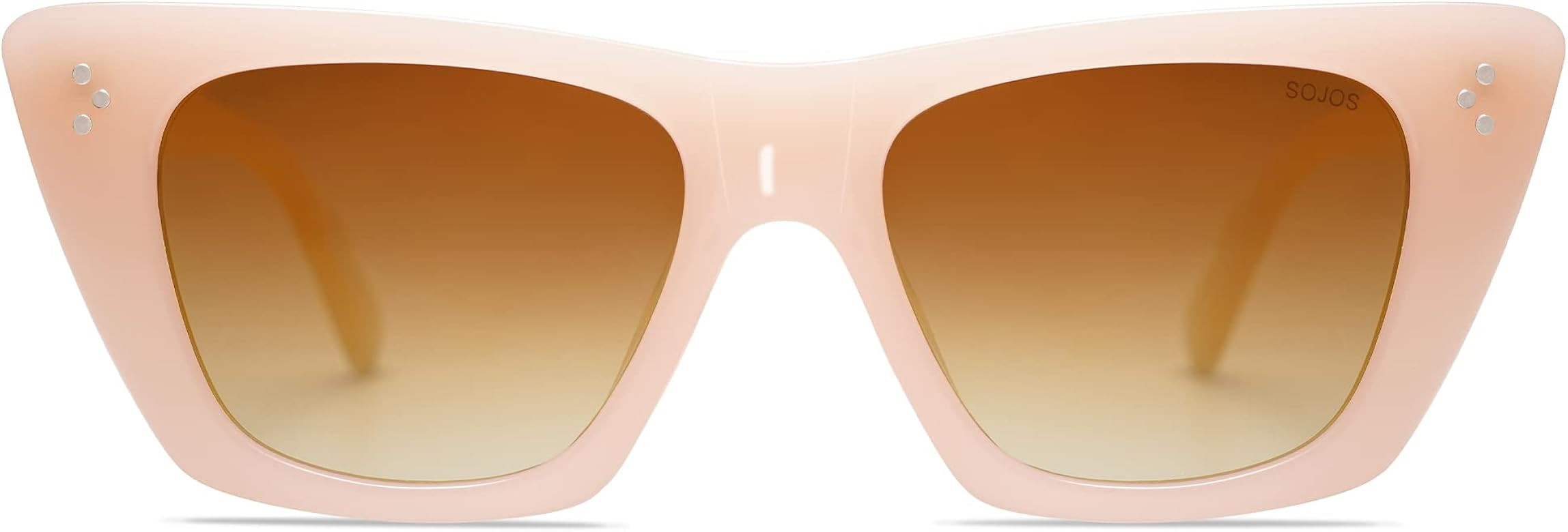SOJOS Retro Trendy Cat Eye Polarized Sunglasses for Women Cute Stylish UV400 Sunnies SJ2199 | Amazon (US)