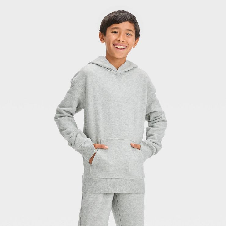 Boys' Fleece Hooded Sweatshirt - All in Motion™ | Target