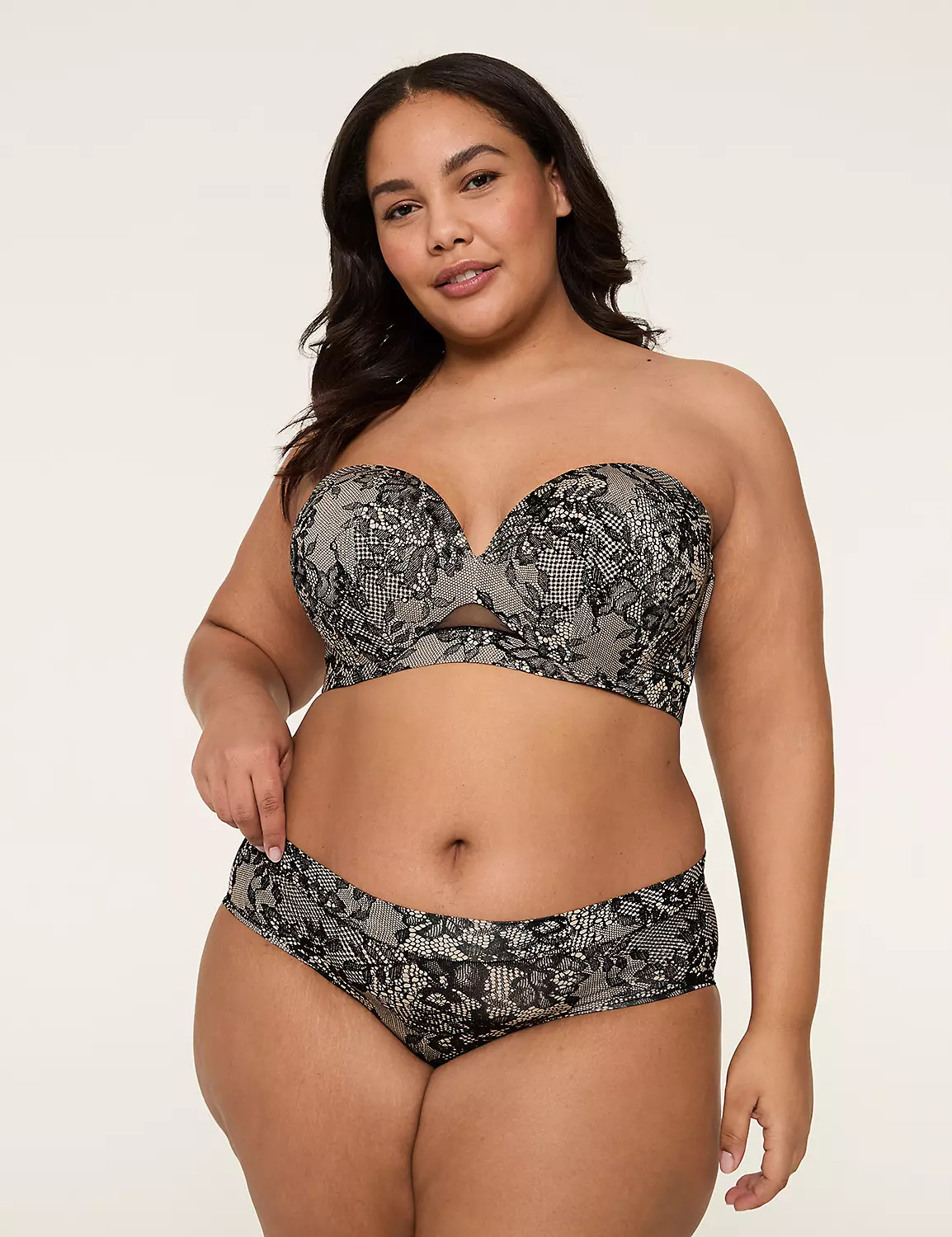 Comfort Bliss Plunge Multi-Way Strapless Bra | LaneBryant | Lane Bryant (US)