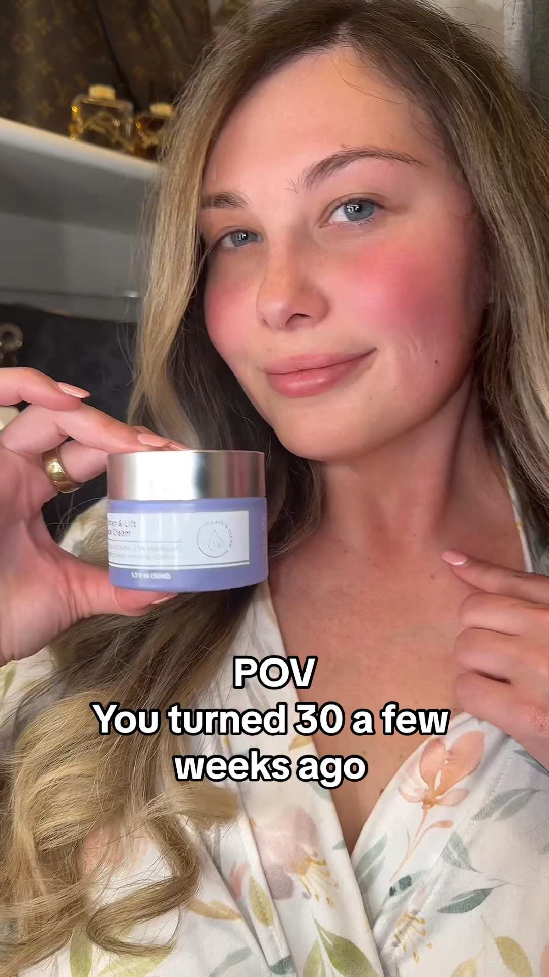 In my l'll buy anything that keeps me looking and feeling young era!
This neck cream is amazing! Its goes on so nice and doesn't feel  sticky! I can already see that my neck looks and feels more hydrated! 🤩


#LTKVideo #LTKBeauty