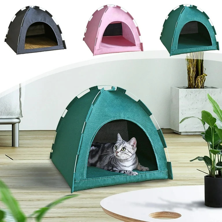 FAMTKT Foldable Pet Tent, Universal Pet Nests for Indoor Cats, Dog Tent, Pet Tent, Portable Cats ... | Walmart (US)