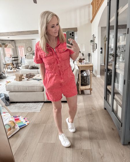The cutest summer staple from @amazon! I’m obsessed with rompers lately! 👏🏻🤩

#LTKStyleTip #LTKFindsUnder50 #LTKSeasonal