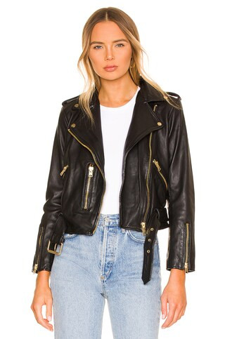 Balfern Gold Biker Jacket
                    
                    ALLSAINTS | Revolve Clothing (Global)
