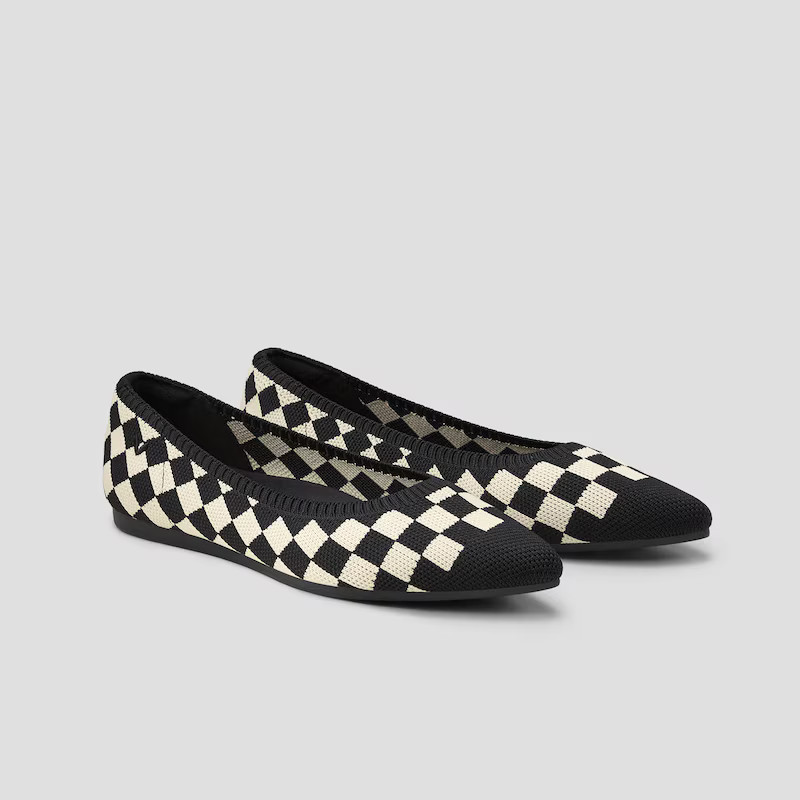 Pointed-Toe Ballet Flats (Aria 5°) | VIVAIA