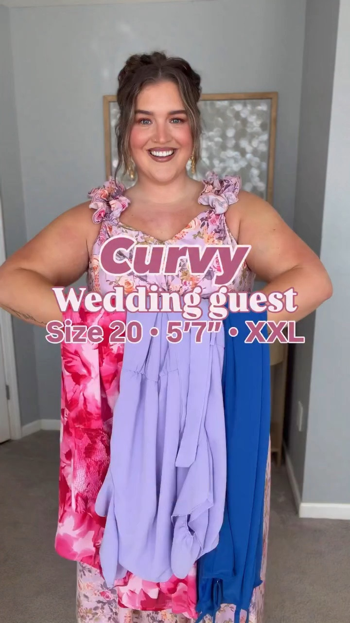 Looking for affordable wedding guest dresses? 👗💒💍 Garden party to cocktail attire, all styles from Amazon in a size XXL ✨ Spring wedding guest outfit, maxi dress, floral dress, lilac dress, plus size friendly

#LTKWedding #LTKootd #LTKPlusSize