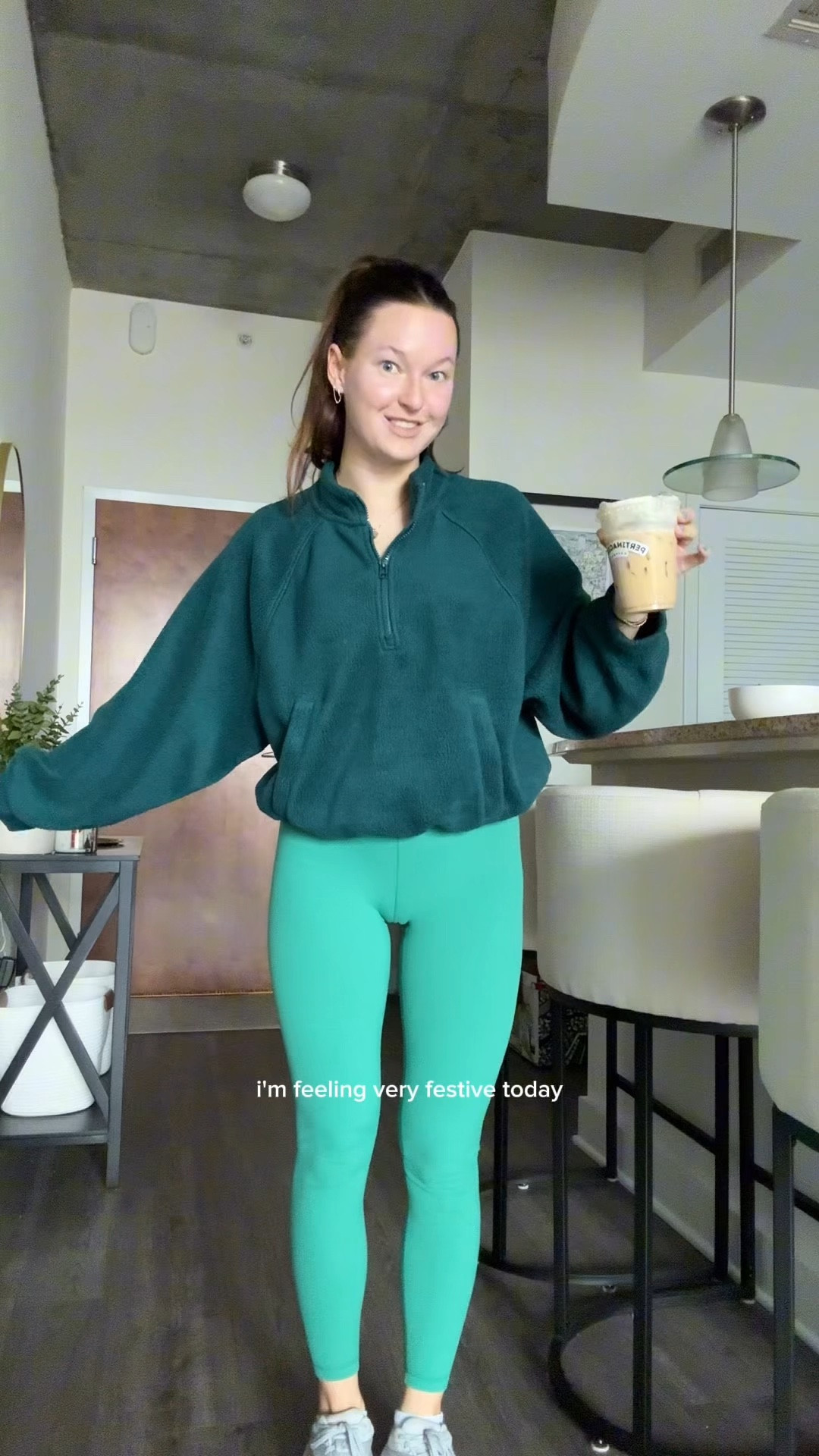 🍀🍀 Green workout set from CRZ yoga. Jacket is from Old Navy.

#LTKfitnessgoals #LTKActive #LTKSpringSale