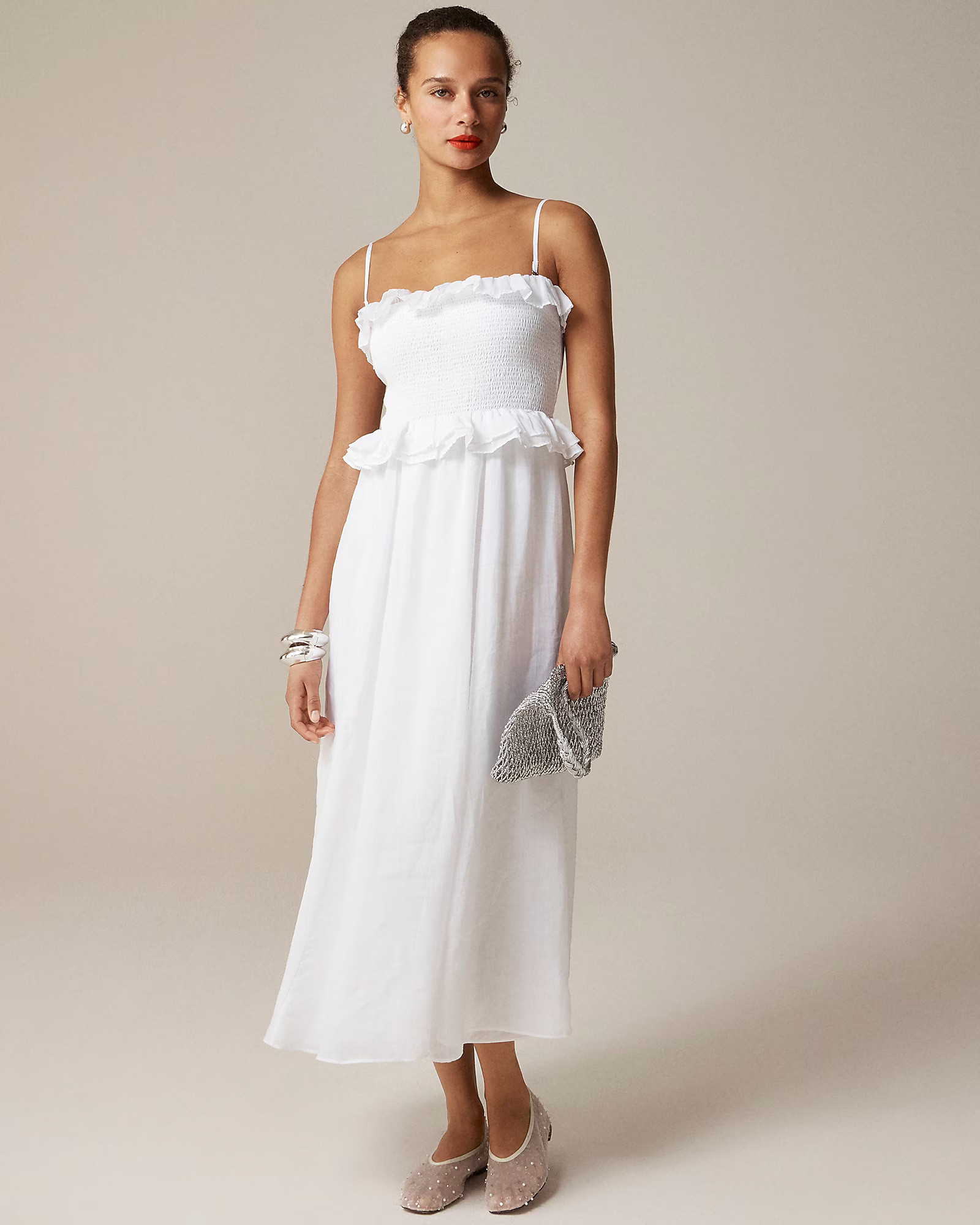 Ravenna dress in ramie | J. Crew US