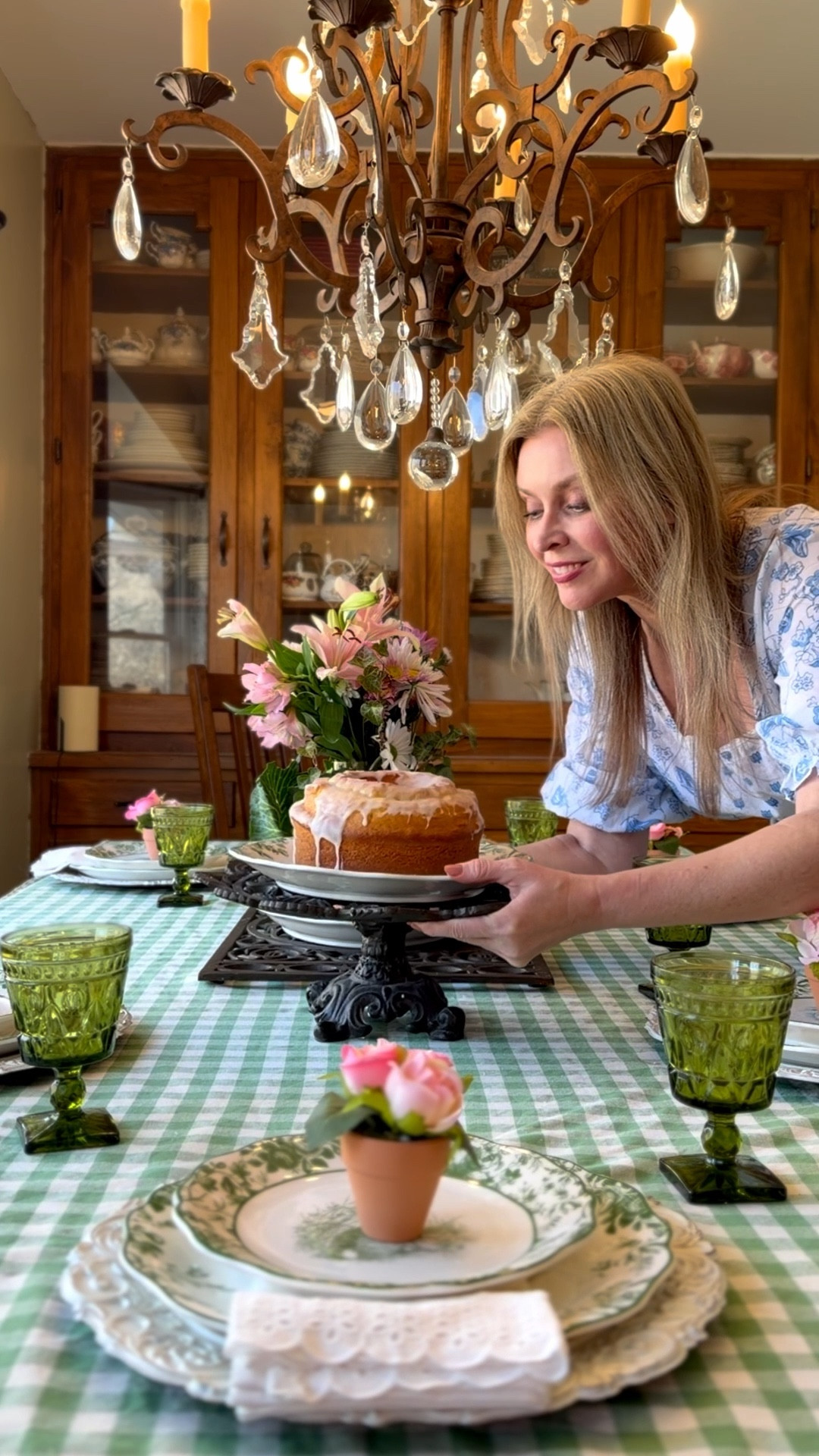 Antique Farmhouse Springtime at the Table tablescape, style with me. 

#LTKSeasonal #LTKHome