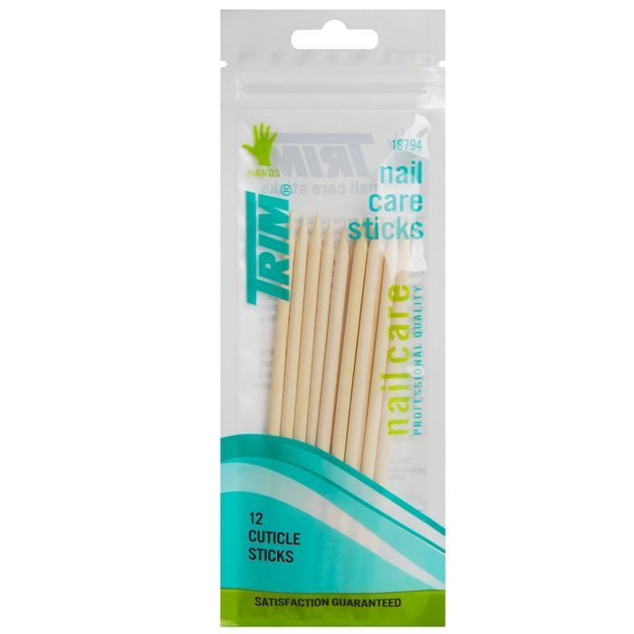 Trim Wood Nail Care Cuticle Sticks - 12pc | Target