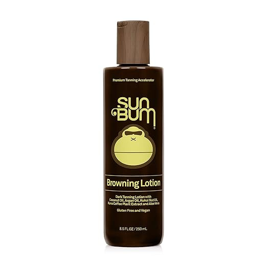 Sun Bum Browning Lotion | Vegan and Reef Friendly (Octinoxate & Oxybenzone Free) Sun Tanning Cream w | Amazon (US)