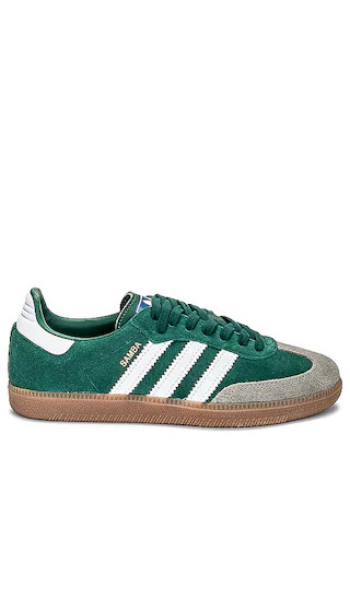 Samba Og in Collegiate Green | Revolve Clothing (Global)
