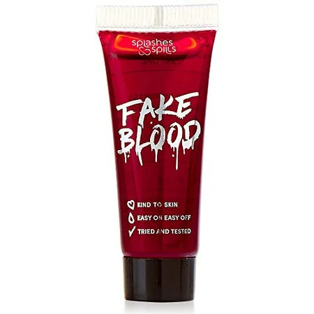Realistic Fake Blood - Face and Body Paint - 30ml - Pretend Costume and Dress Up Makeup by Splashes  | Walmart (US)