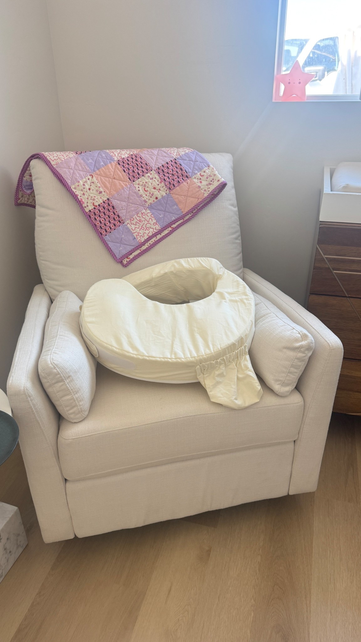 Nursery chair that doesn’t break the bank!

#LTKBaby #LTKBump