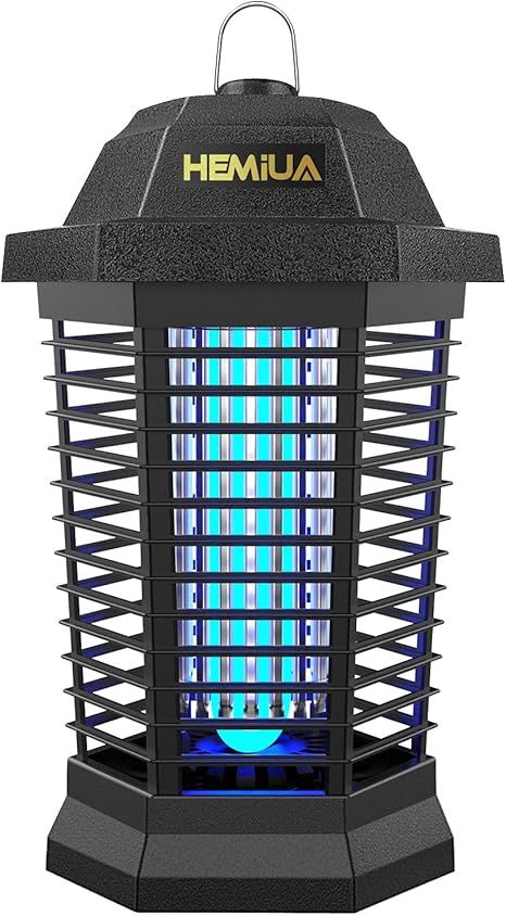Hemiua Bug Zapper for Outdoor and Indoor, Electronic Mosquito Zapper for Home, Garden | Amazon (US)