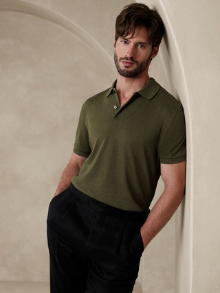 Luxury-Touch Polo | Banana Republic (US)