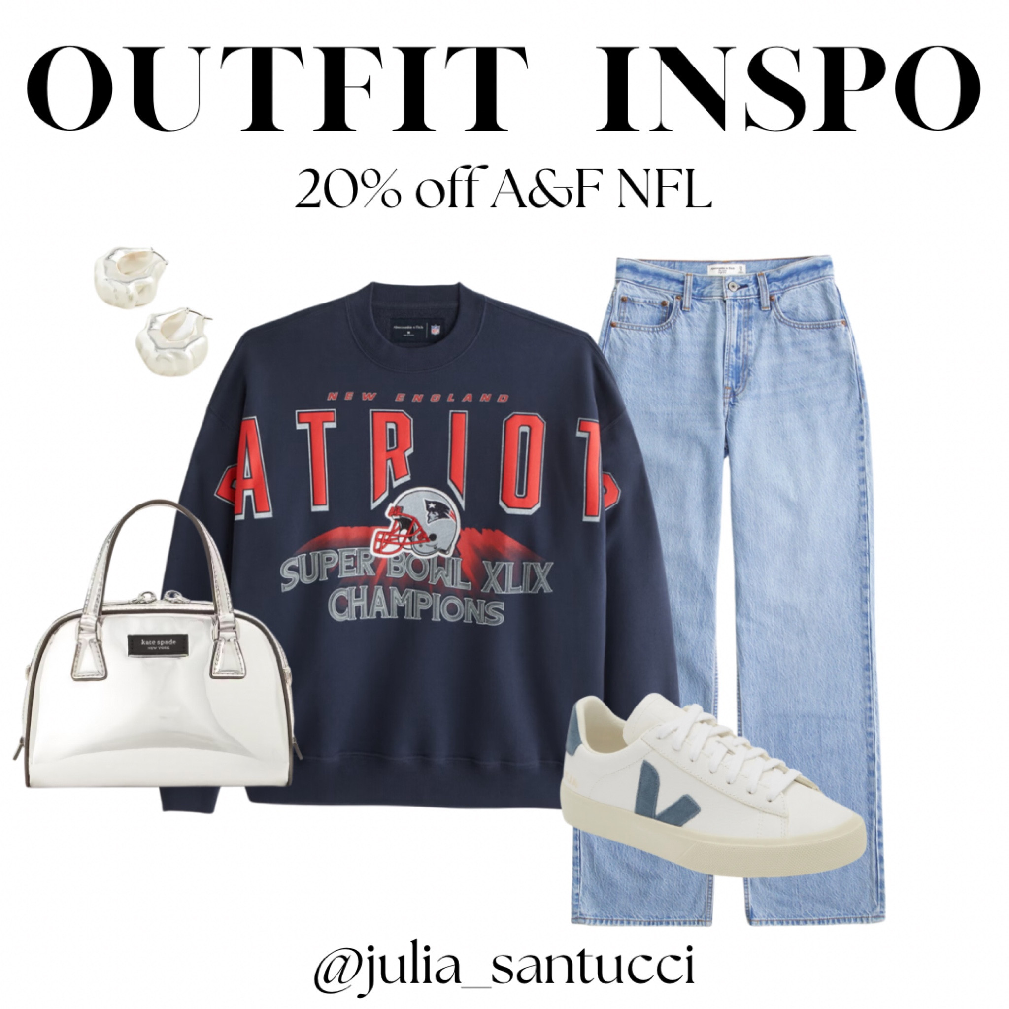 20% off Abercrombie and Fitch NFL line! 

#LTKFallSale #LTKSaleAlert #LTKBacktoSchool