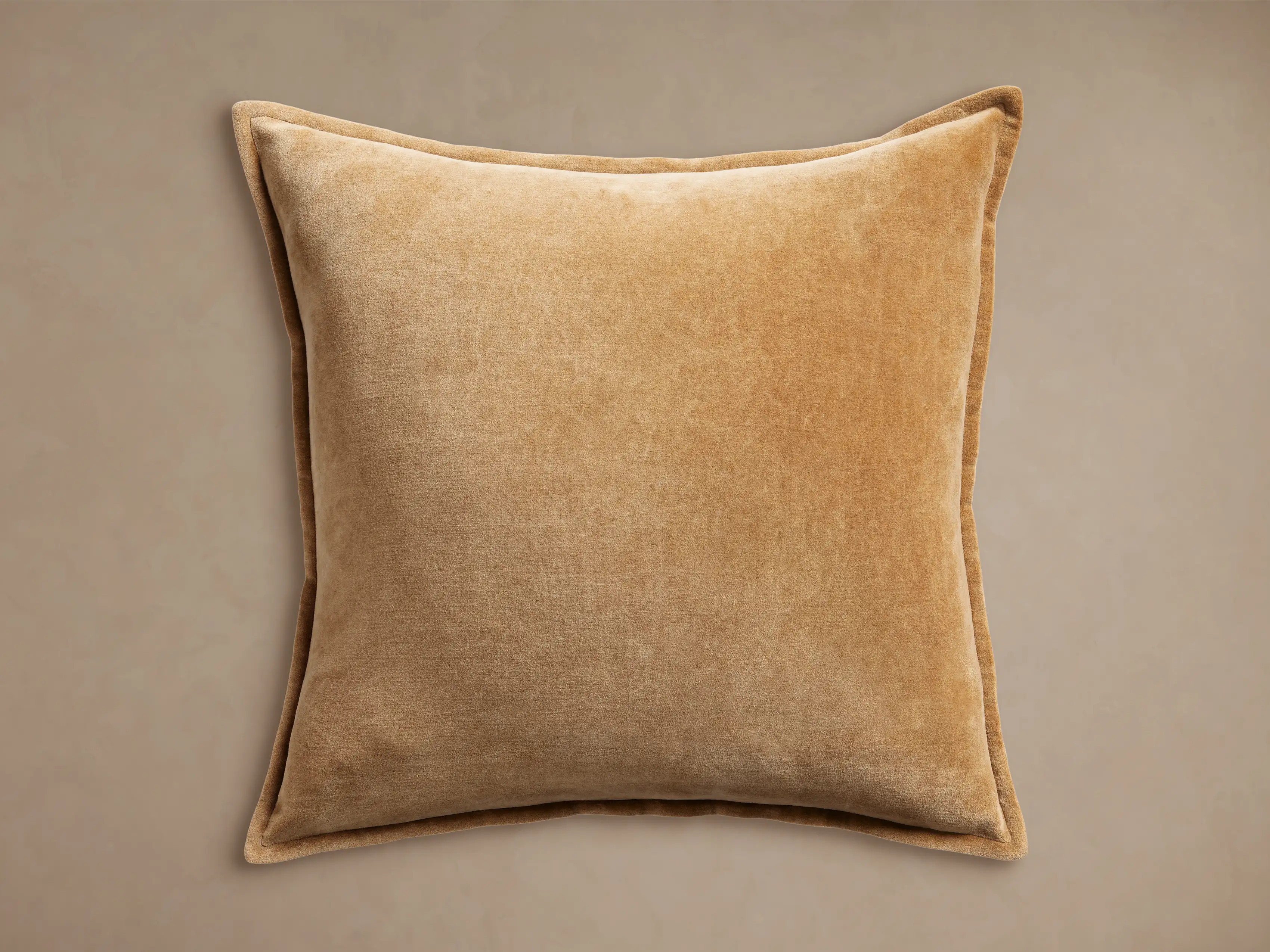 Stone Washed Velvet Square Pillow Cover | Arhaus
