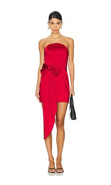 Amanda Uprichard Venice Dress in Ruby from Revolve.com | Revolve Clothing (Global)