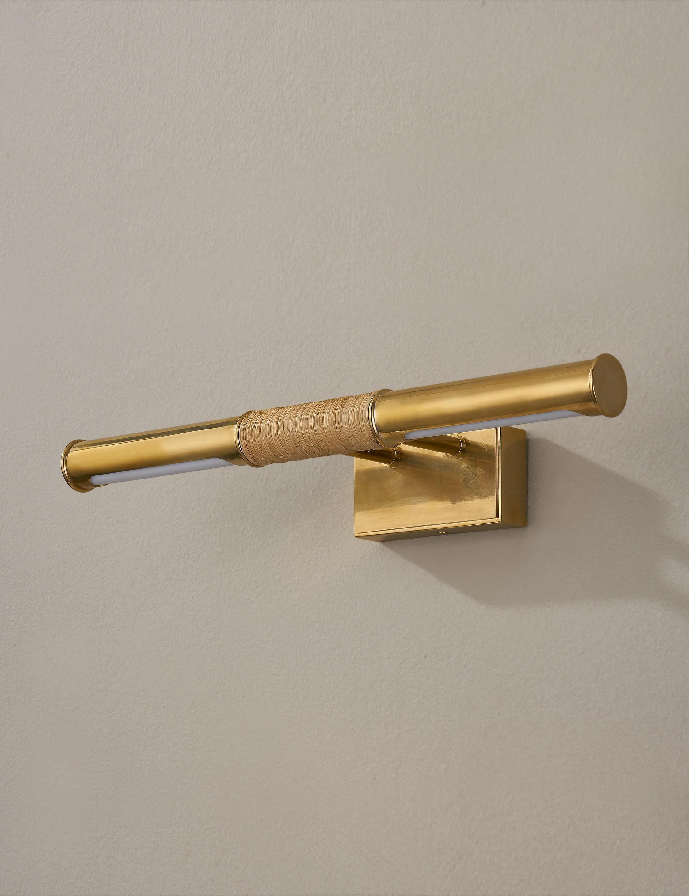 Calvin Picture Light, Aged Brass 18" W | Lulu and Georgia 