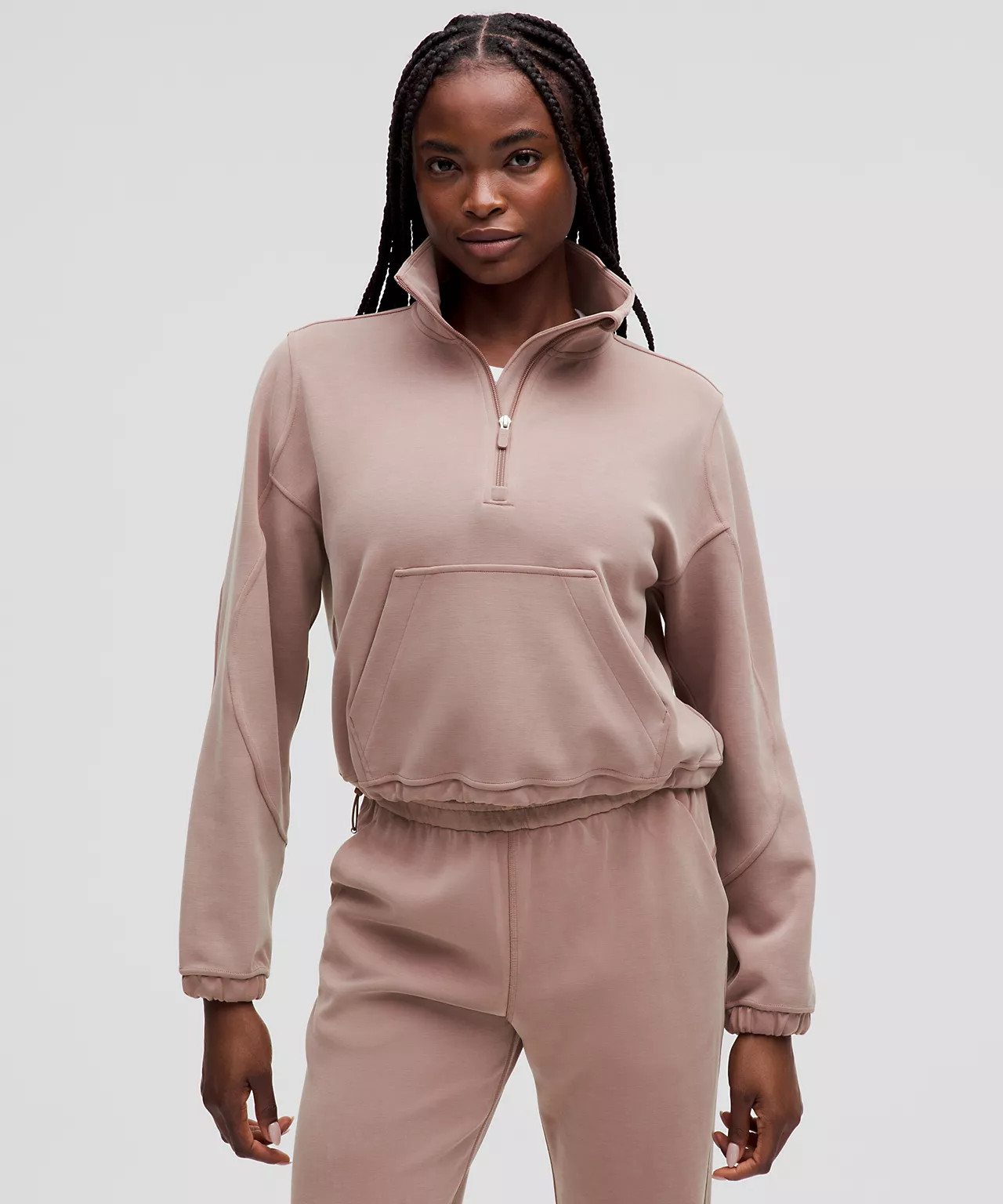 Brushed Softstreme Half Zip | Women's Hoodies & Sweatshirts | lululemon | lululemon (CA)