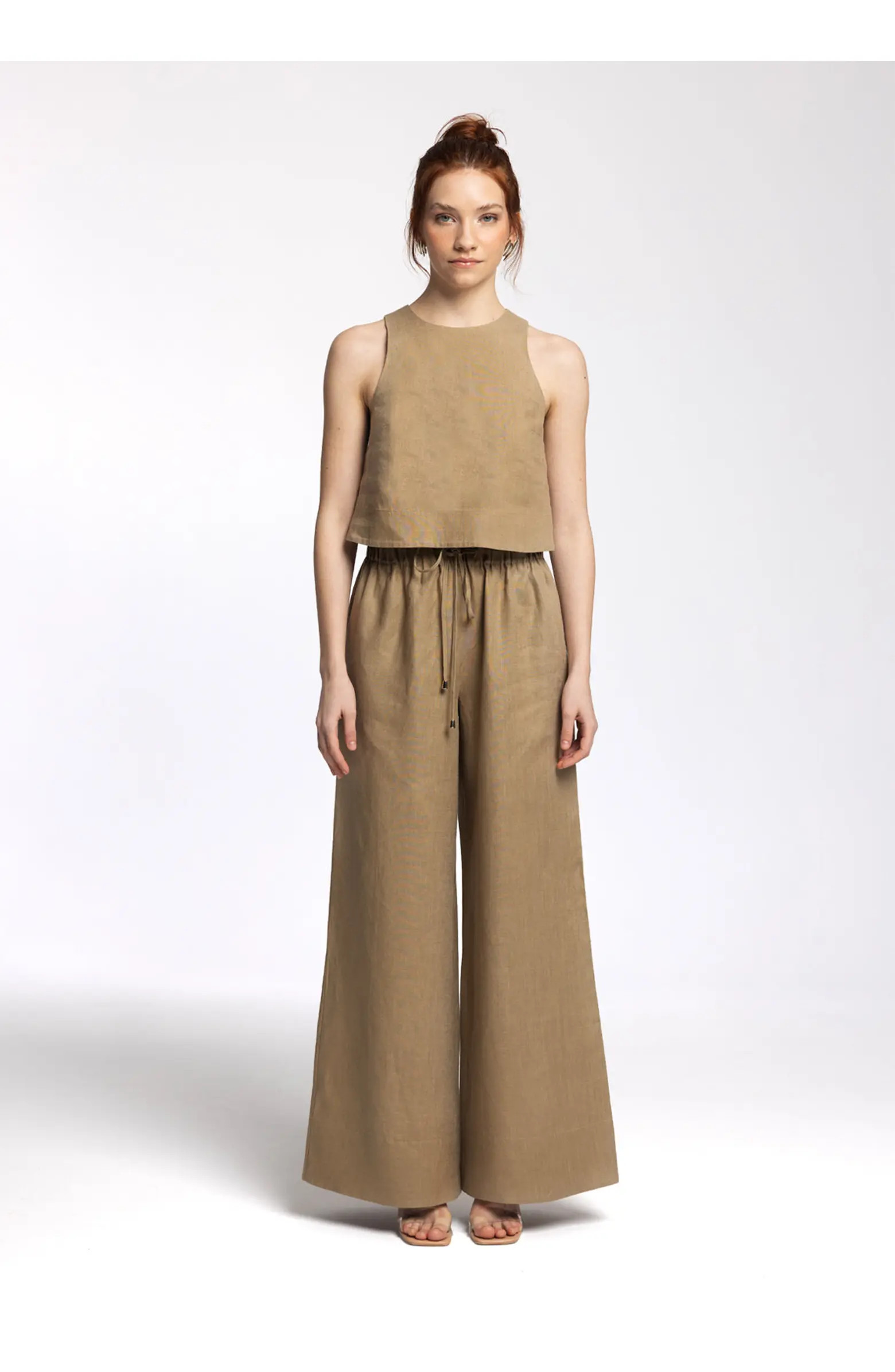 Ciel 100% Linen Wide-Leg Pants | Nordstrom