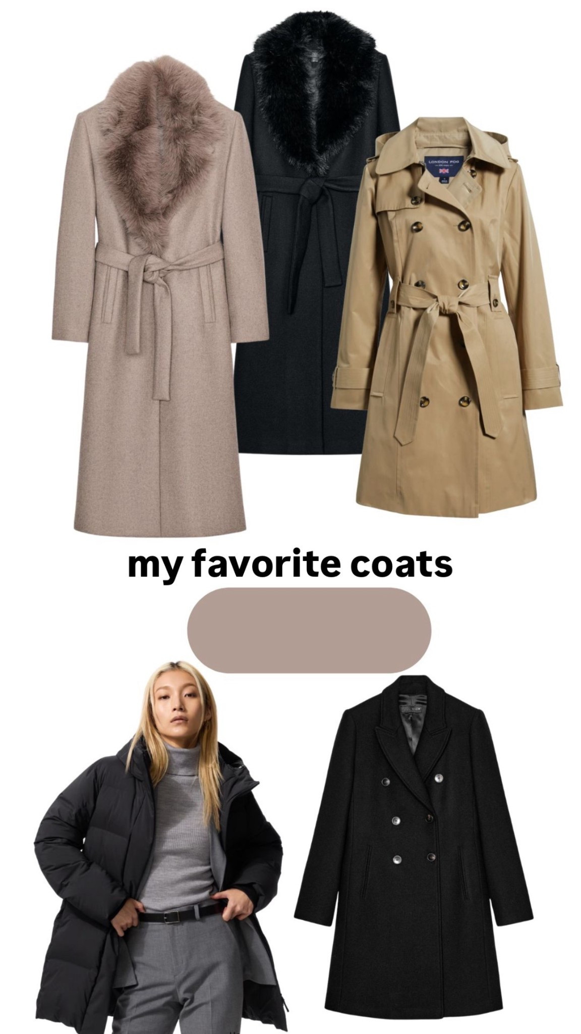 Favorite coats 