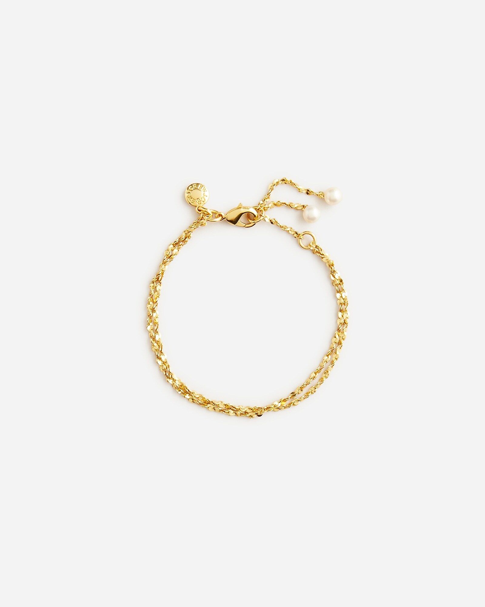 Pearl chain bracelet | J.Crew US