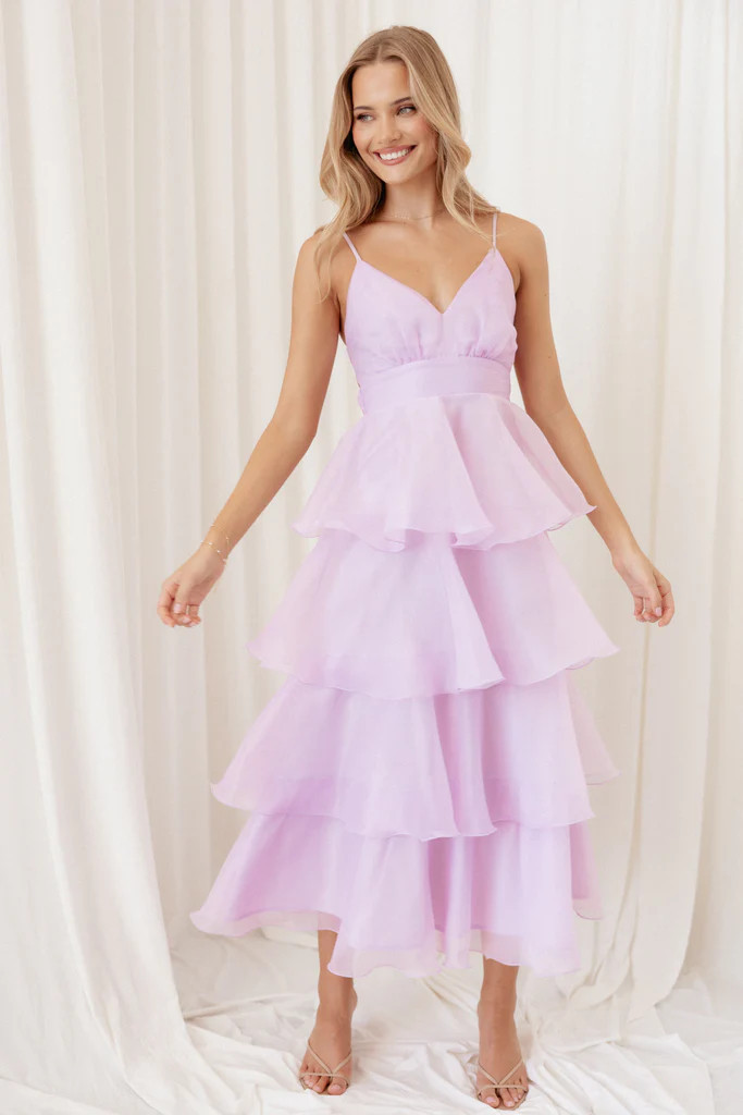 Winslet Maxi Dress - Lilac | Petal & Pup (US)