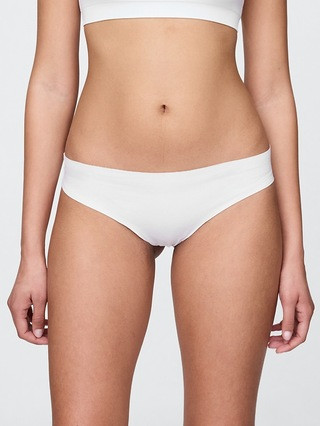 Organic Stretch Cotton No Show Thong | Gap (US)